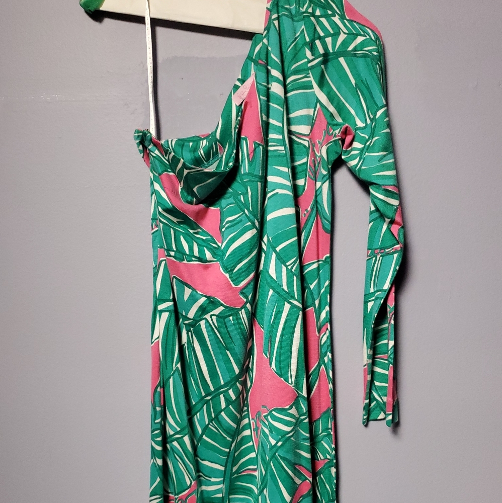 One shoulder Lilly Pulitzer dress